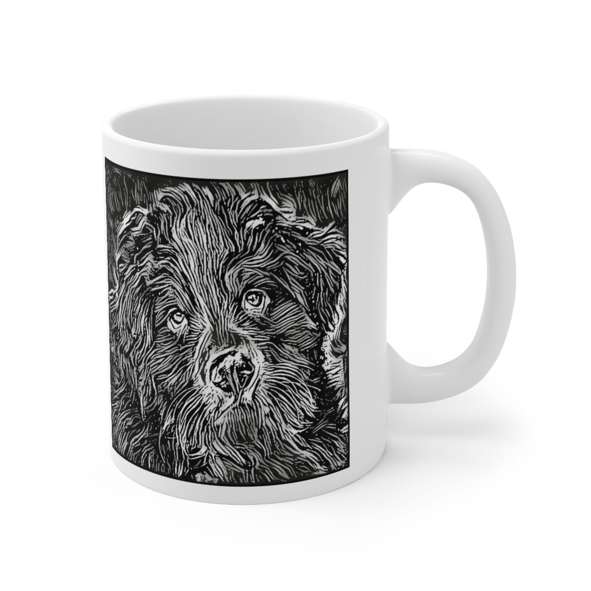 Picture of Bernese Mountain Dog-Licorice Lines Mug