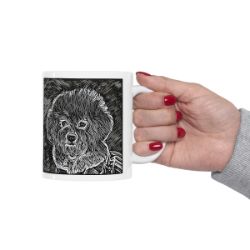 Picture of Bichon Frise-Licorice Lines Mug