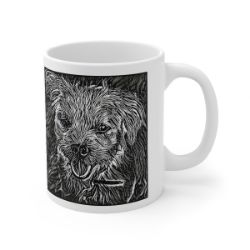 Picture of Border Terrier-Licorice Lines Mug