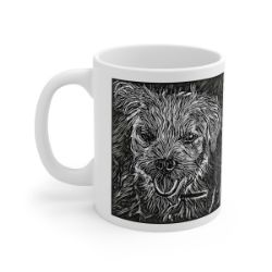 Picture of Border Terrier-Licorice Lines Mug