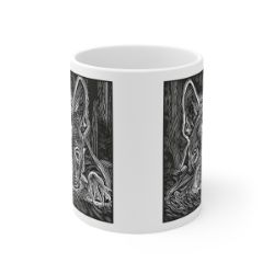 Picture of Boston Terrier-Licorice Lines Mug