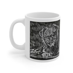 Picture of Brussels Griffon-Licorice Lines Mug