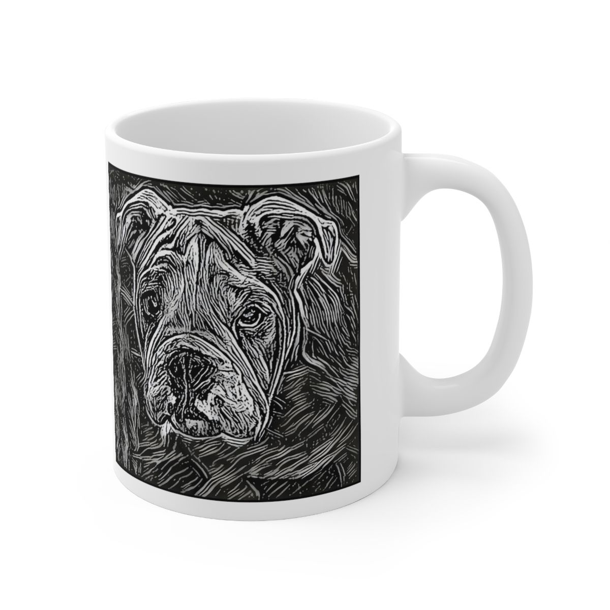 Picture of Bulldog-Licorice Lines Mug