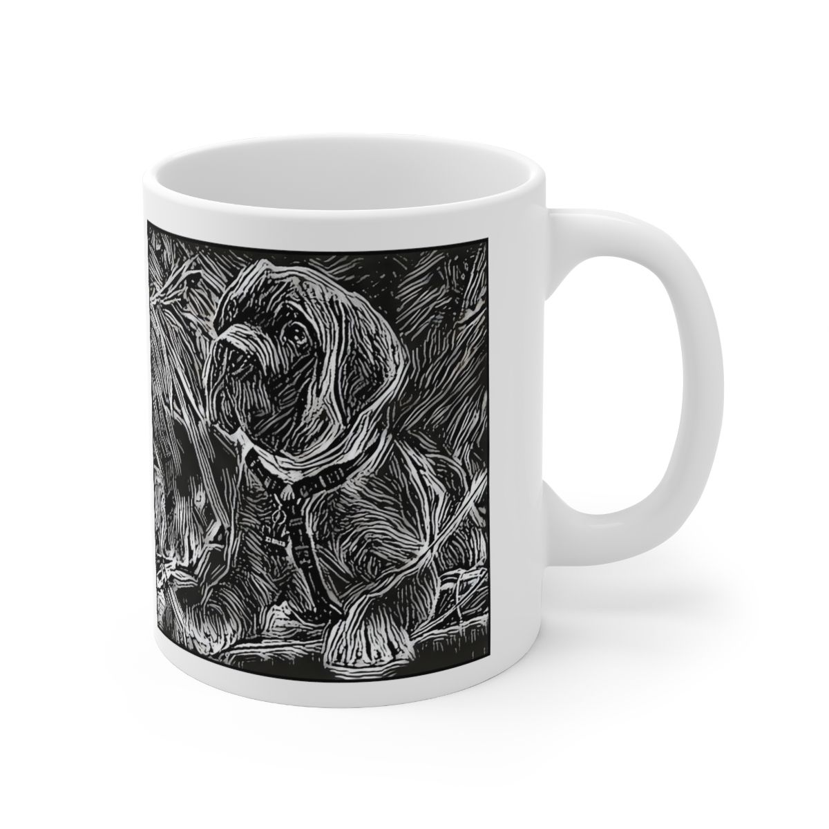 Picture of Bull Mastiff-Licorice Lines Mug