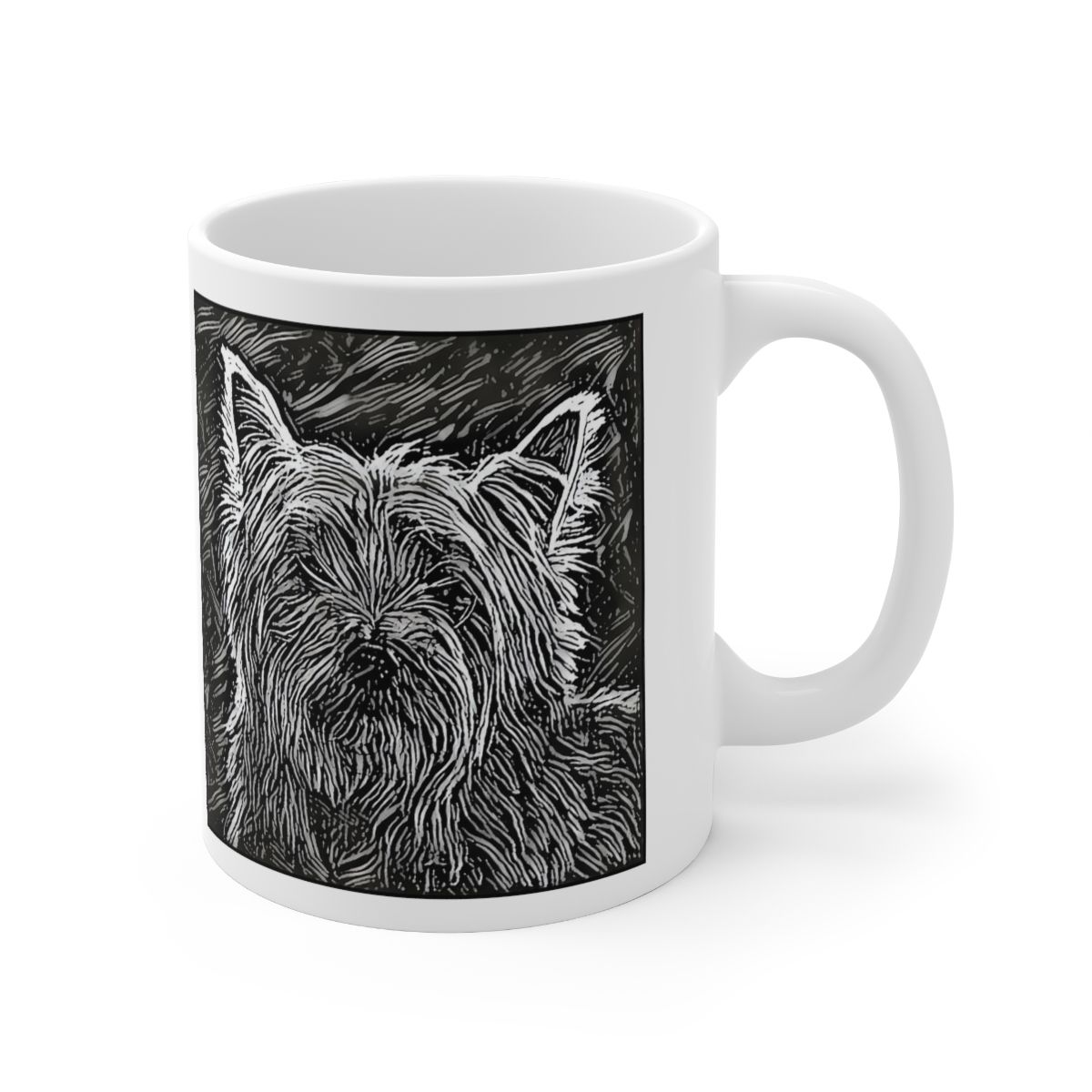 Picture of Cairn Terrier-Licorice Lines Mug