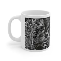 Picture of Cavalier King Charles Spaniel-Licorice Lines Mug