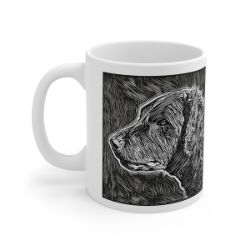 Picture of Curly Coated Retriever-Licorice Lines Mug
