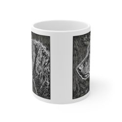 Picture of Curly Coated Retriever-Licorice Lines Mug