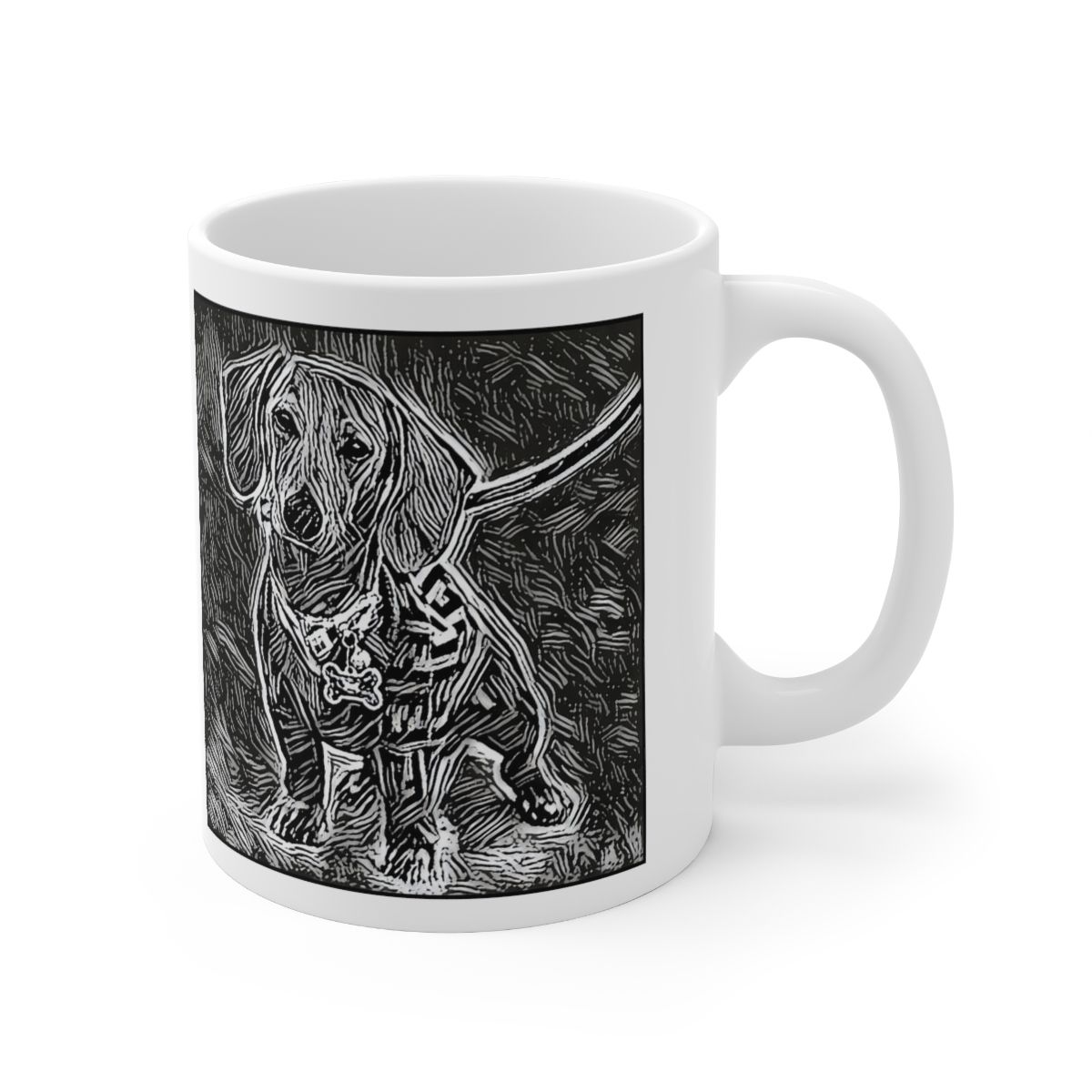 Picture of Dachshund-Licorice Lines Mug