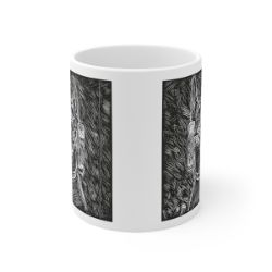 Picture of Doberman cropped-Licorice Lines Mug