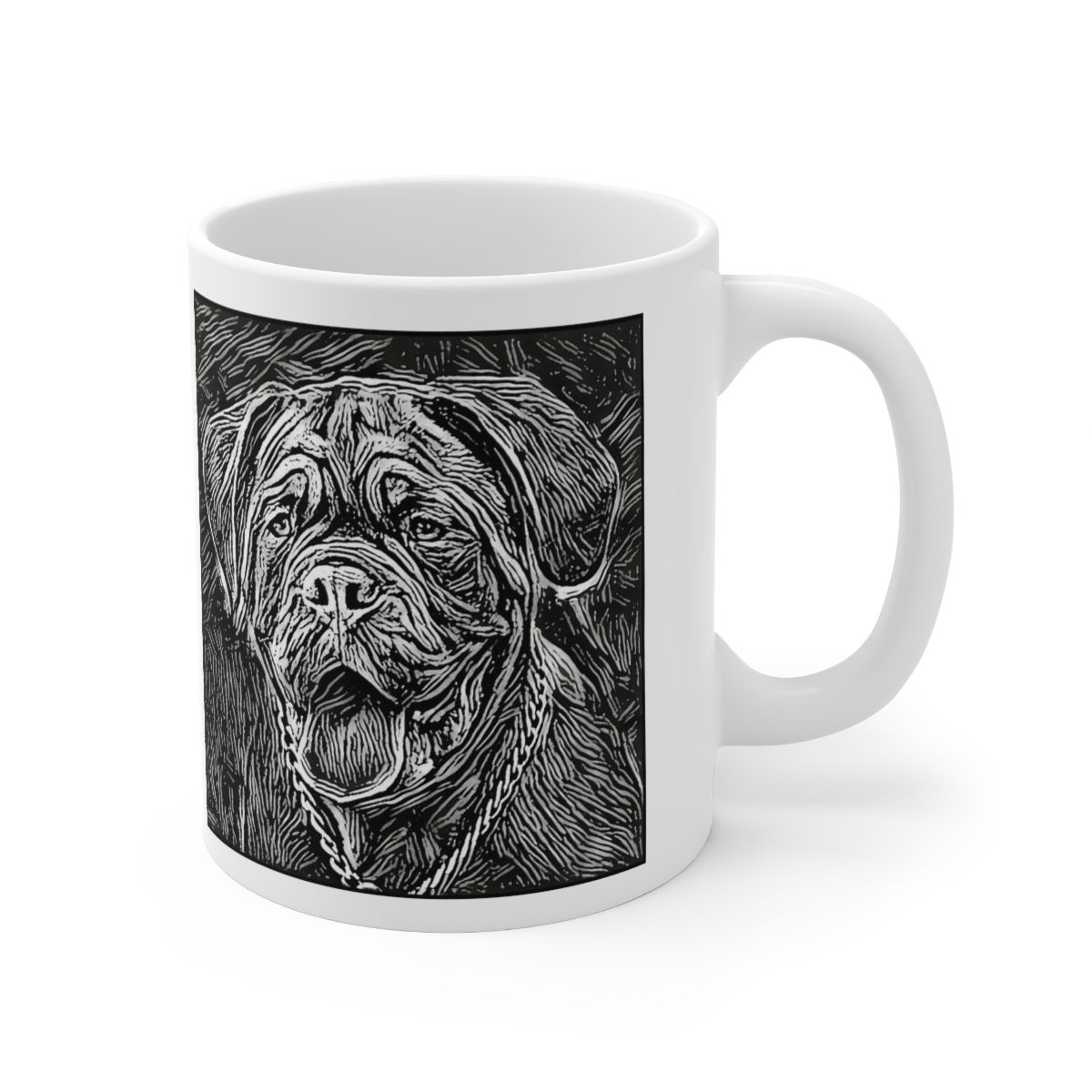 Picture of Dogue de Bordeux-Licorice Lines Mug