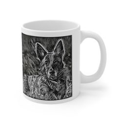 Picture of Dutch Shepherd-Licorice Lines Mug