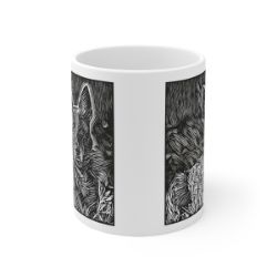 Picture of Dutch Shepherd-Licorice Lines Mug