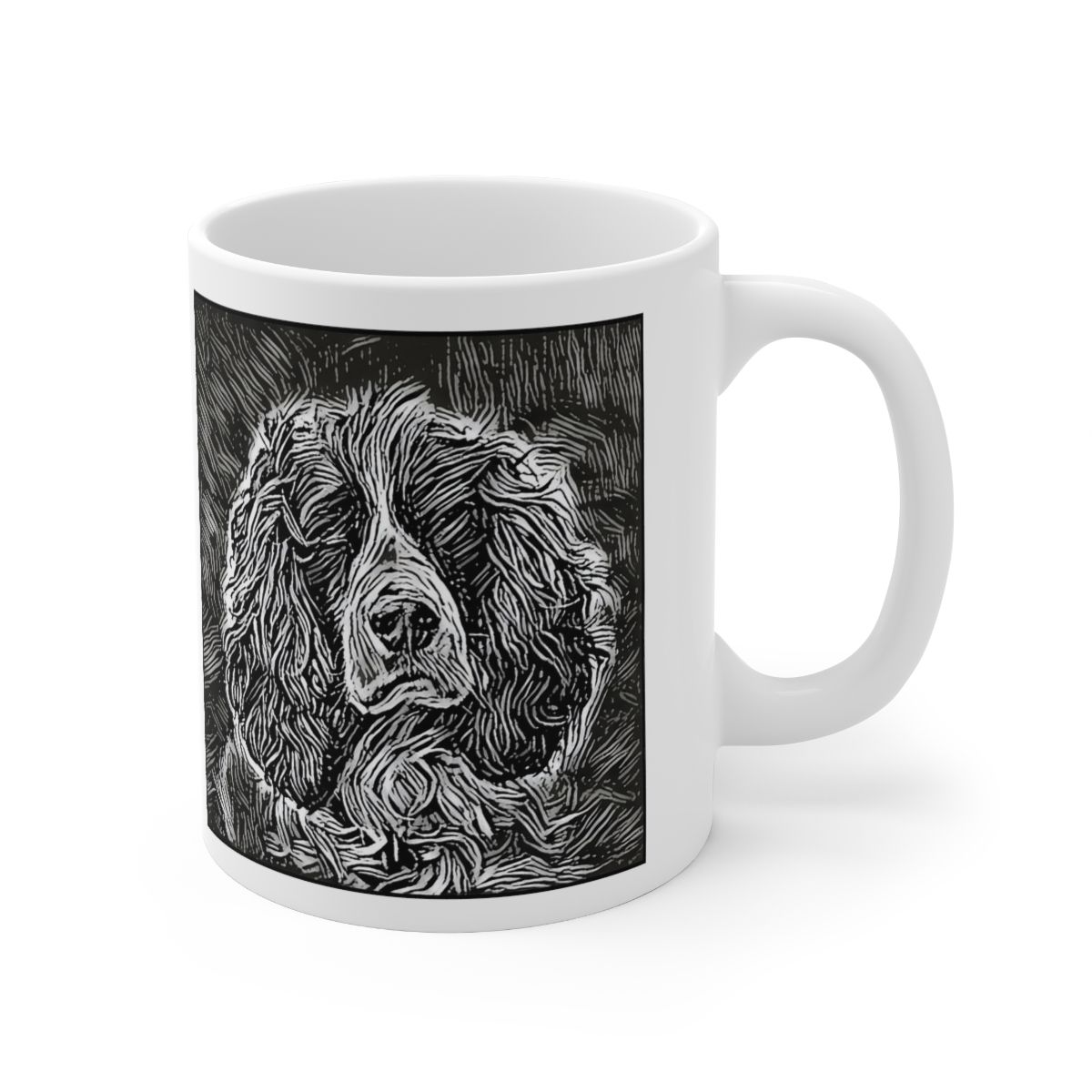 Picture of English Springer Spaniel-Licorice Lines Mug