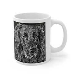 Picture of Flat Coated Retriever-Licorice Lines Mug