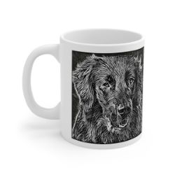 Picture of Flat Coated Retriever-Licorice Lines Mug