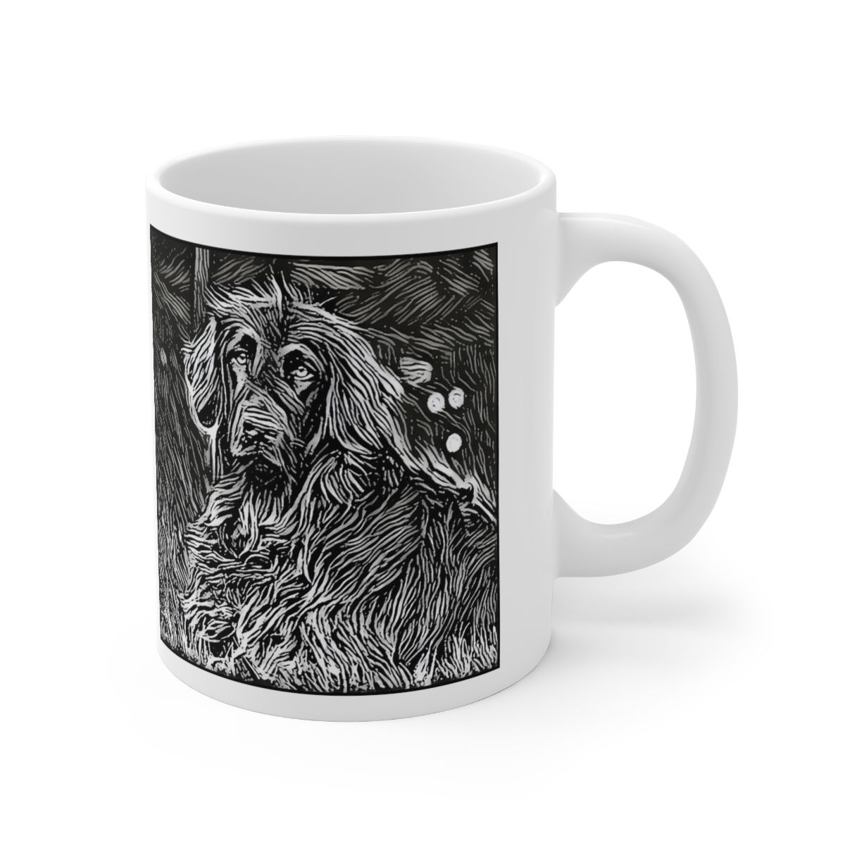 Picture of German Long Haired Pointer-Licorice Lines Mug