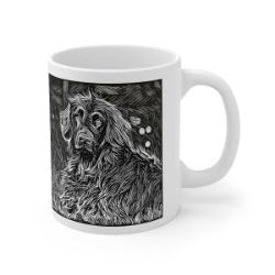 Picture of German Long Haired Pointer-Licorice Lines Mug