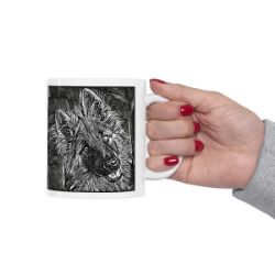 Picture of German Shepherd-Licorice Lines Mug