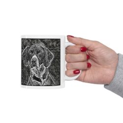 Picture of German Shorthaired Pointer-Licorice Lines Mug