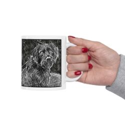 Picture of German Wirehaired Pointer-Licorice Lines Mug