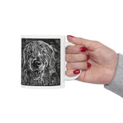 Picture of Golden Retriever-Licorice Lines Mug