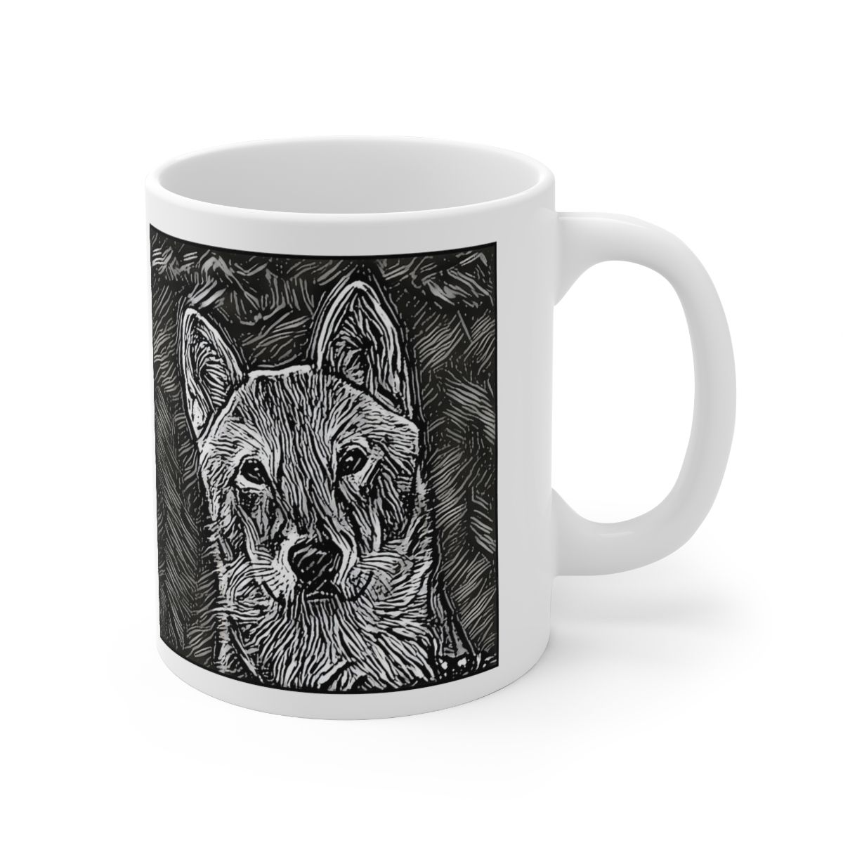 Picture of Jindo-Licorice Lines Mug