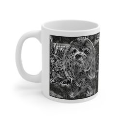 Picture of Lhasa Apso-Licorice Lines Mug