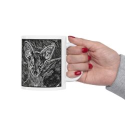Picture of Miniature Pinscher-Licorice Lines Mug