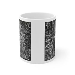 Picture of Norwegian Buhund-Licorice Lines Mug