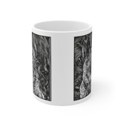 Picture of Norwegian Elkhound-Licorice Lines Mug