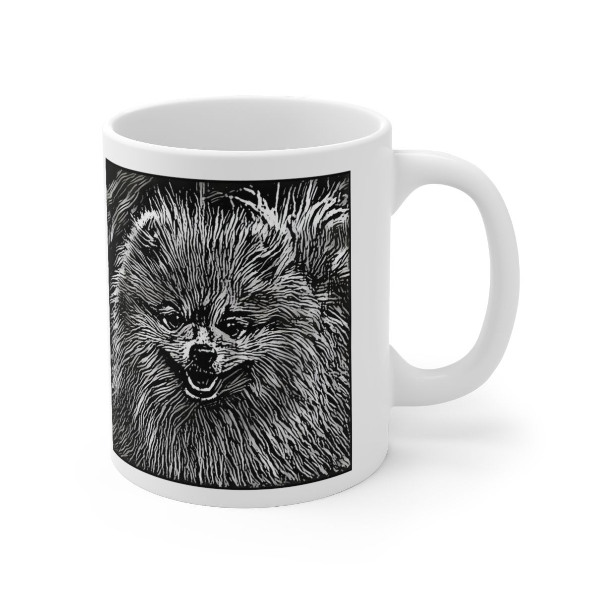 Picture of Pomeranian-Licorice Lines Mug