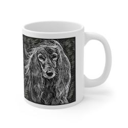 Picture of Saluki-Licorice Lines Mug