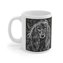 Picture of Saluki-Licorice Lines Mug