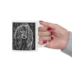 Picture of Saluki-Licorice Lines Mug