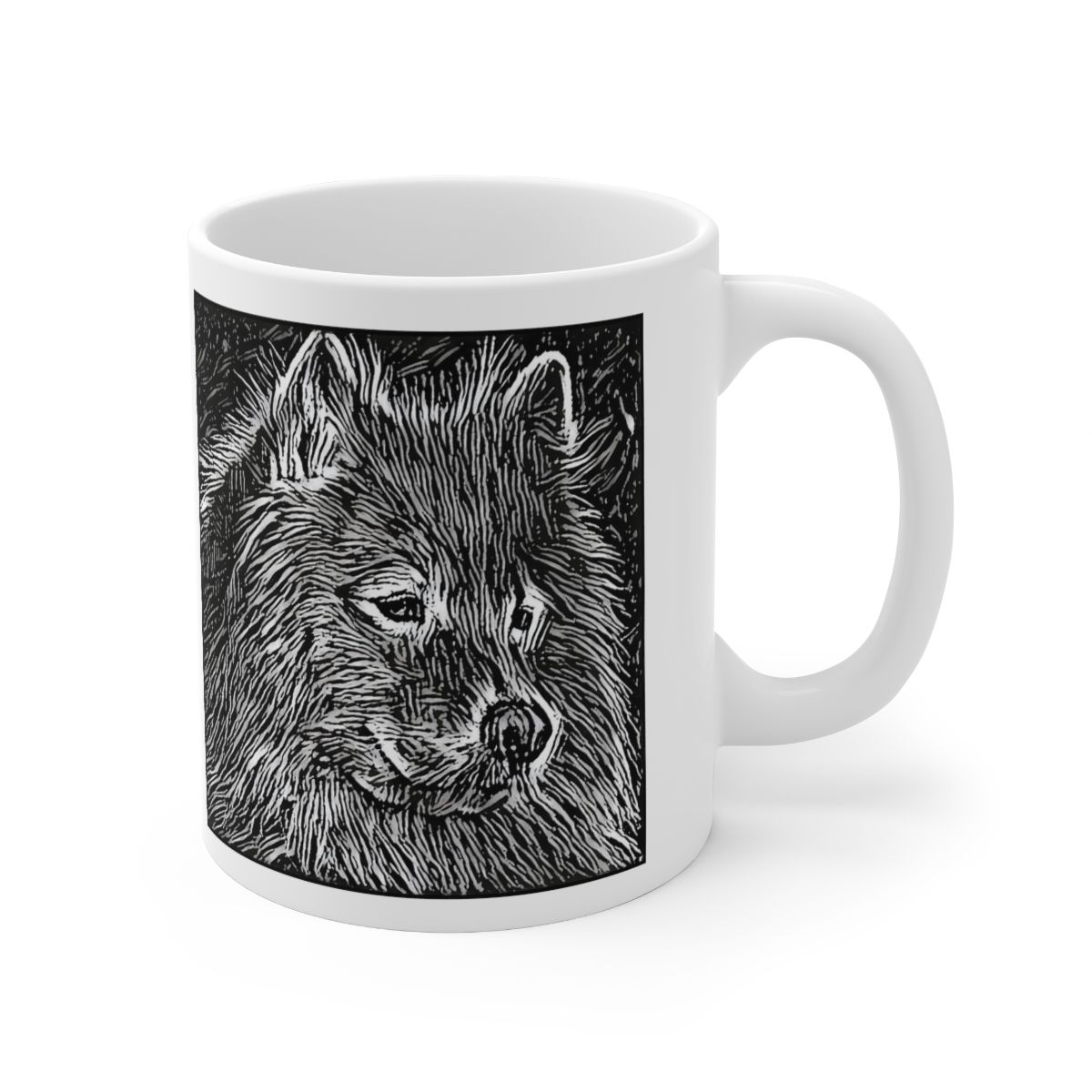 Picture of Samoyed-Licorice Lines Mug