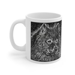 Picture of Samoyed-Licorice Lines Mug