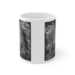 Picture of Shetland Sheepdog-Licorice Lines Mug