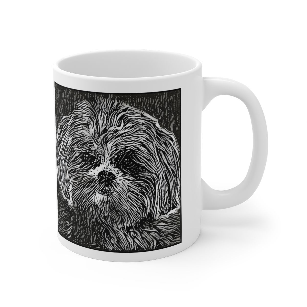 Picture of Shih Tzu-Licorice Lines Mug