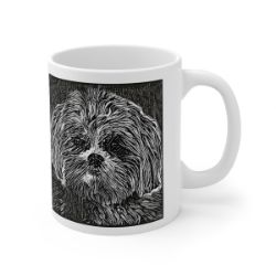 Picture of Shih Tzu-Licorice Lines Mug