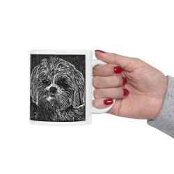 Picture of Shih Tzu-Licorice Lines Mug