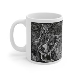 Picture of Staffordshire Bull Terrier-Licorice Lines Mug