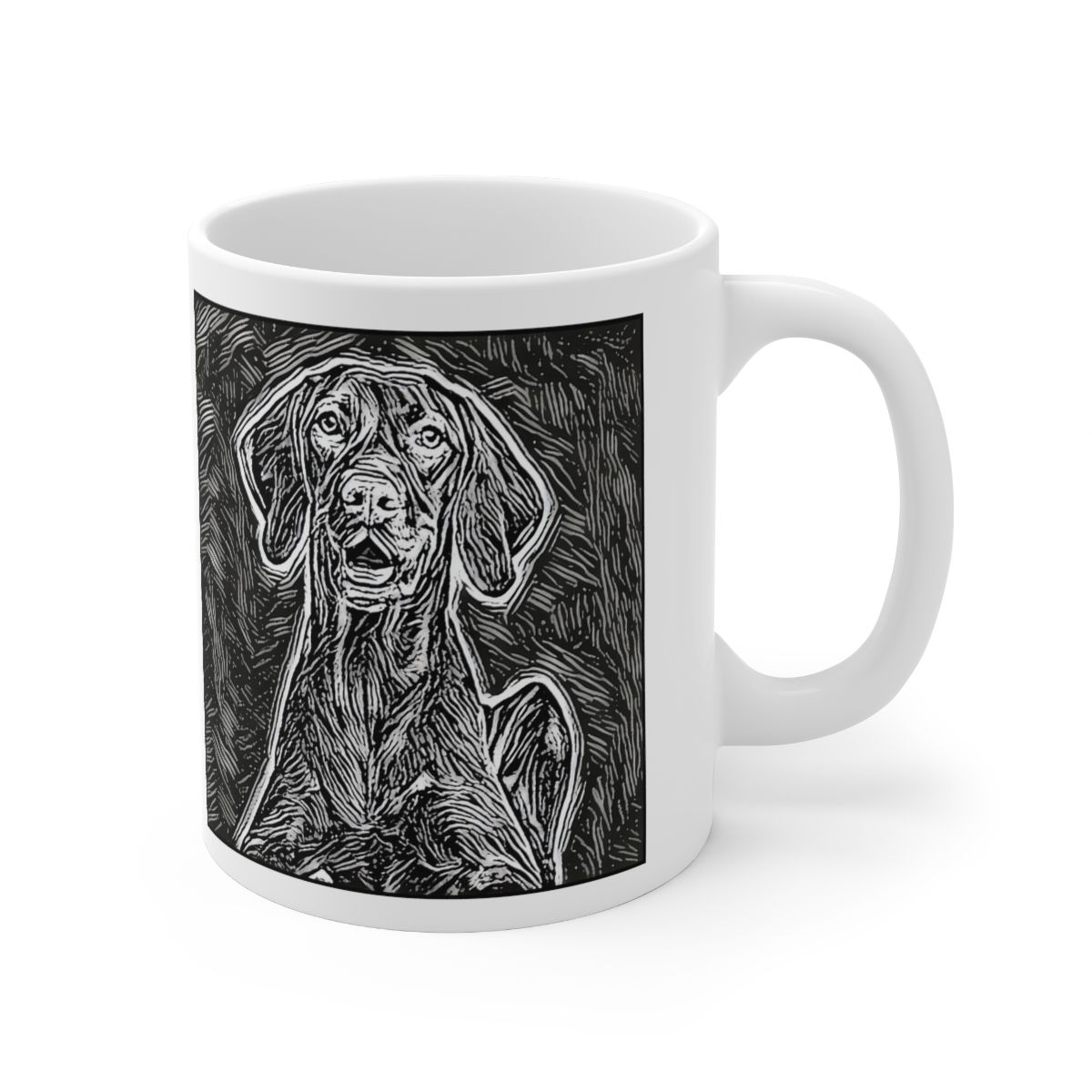 Picture of Vizsla-Licorice Lines Mug