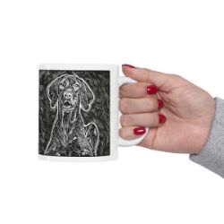 Picture of Vizsla-Licorice Lines Mug