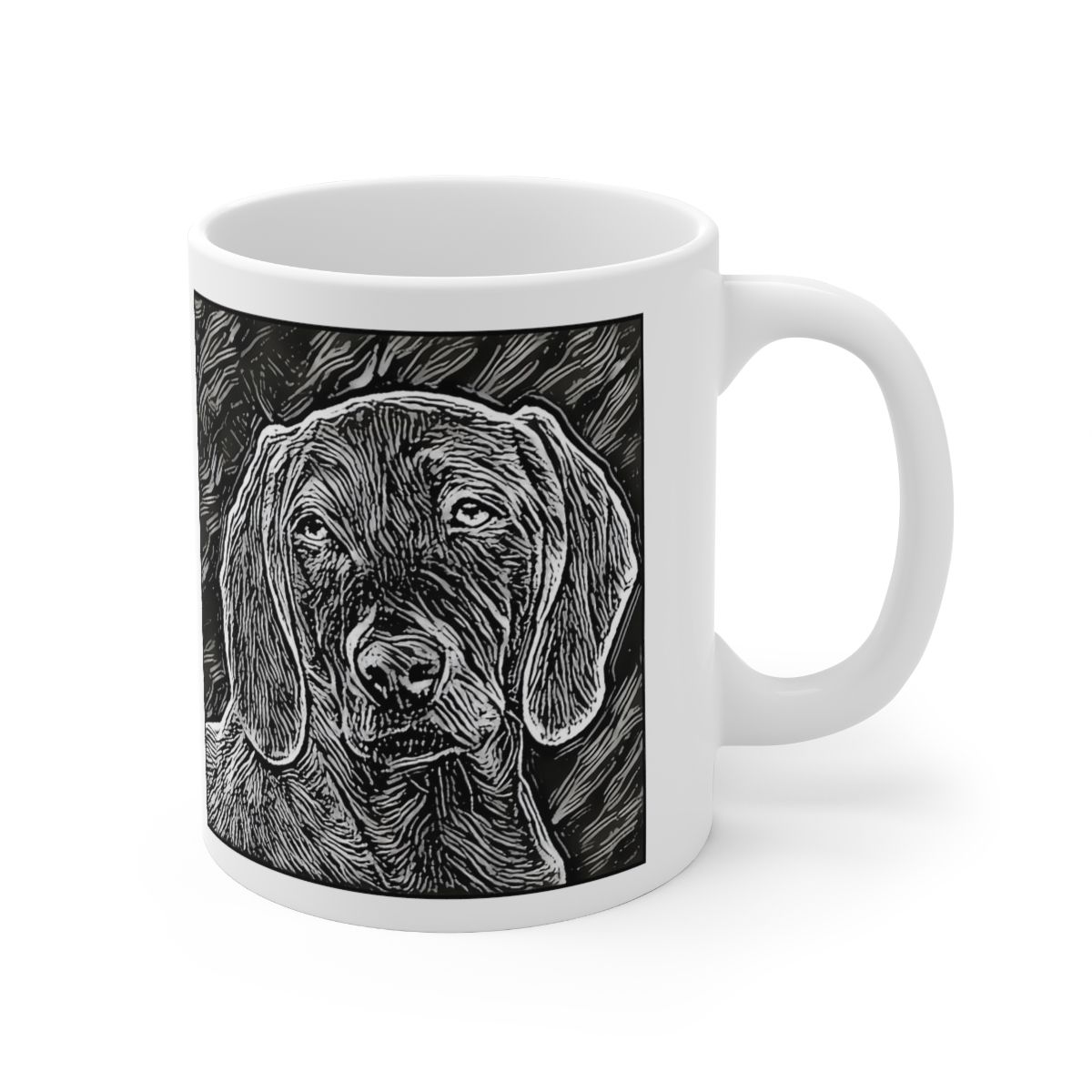 Picture of Weimaraner-Licorice Lines Mug