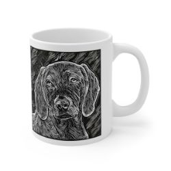 Picture of Weimaraner-Licorice Lines Mug