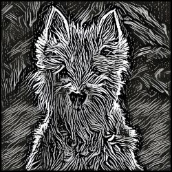 Picture of West Highland Terrier-Licorice Lines Mug
