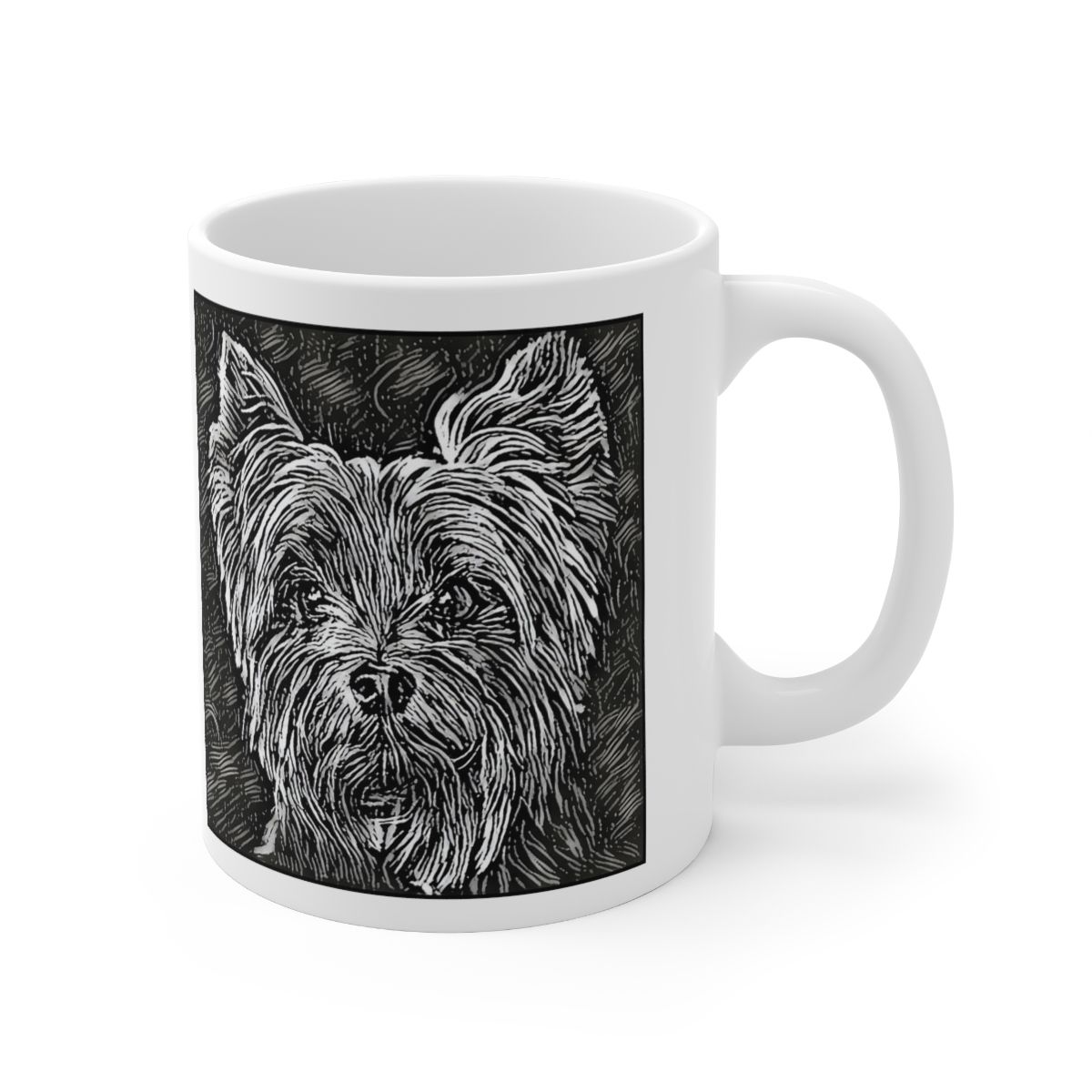 Picture of Yorkshire Terrier-Licorice Lines Mug