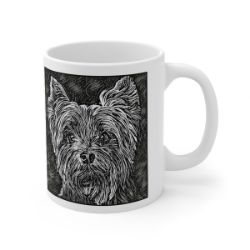 Picture of Yorkshire Terrier-Licorice Lines Mug