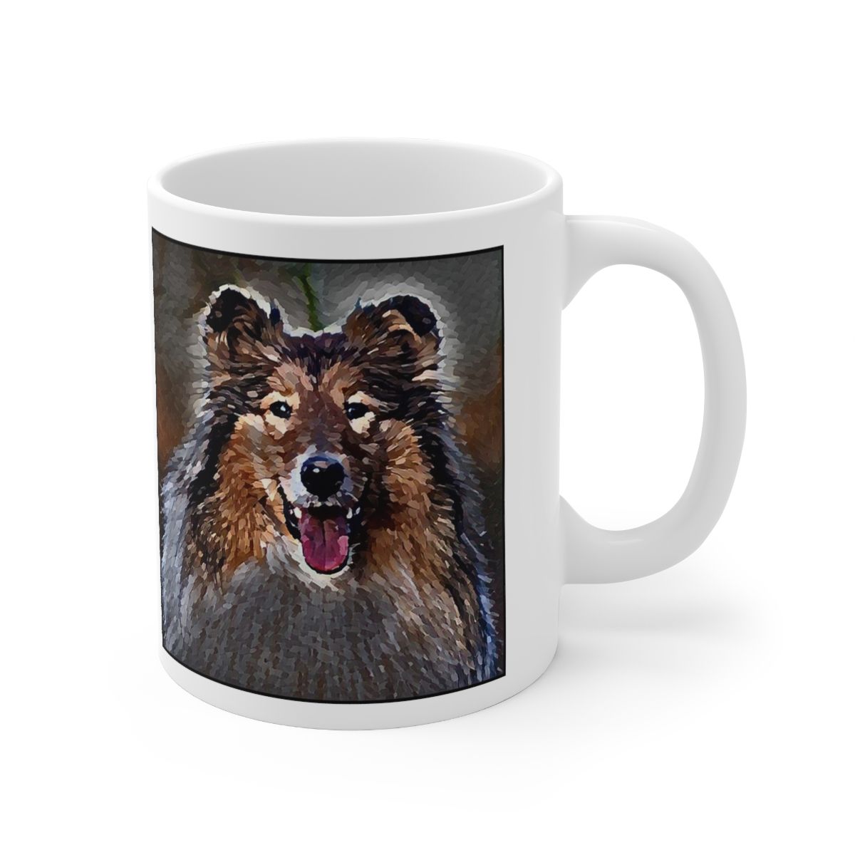 Picture of Rough Collie-Lord Lil Bit Mug